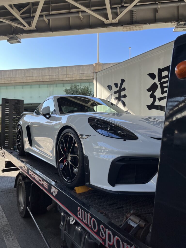 718ケイマンGT4入庫！